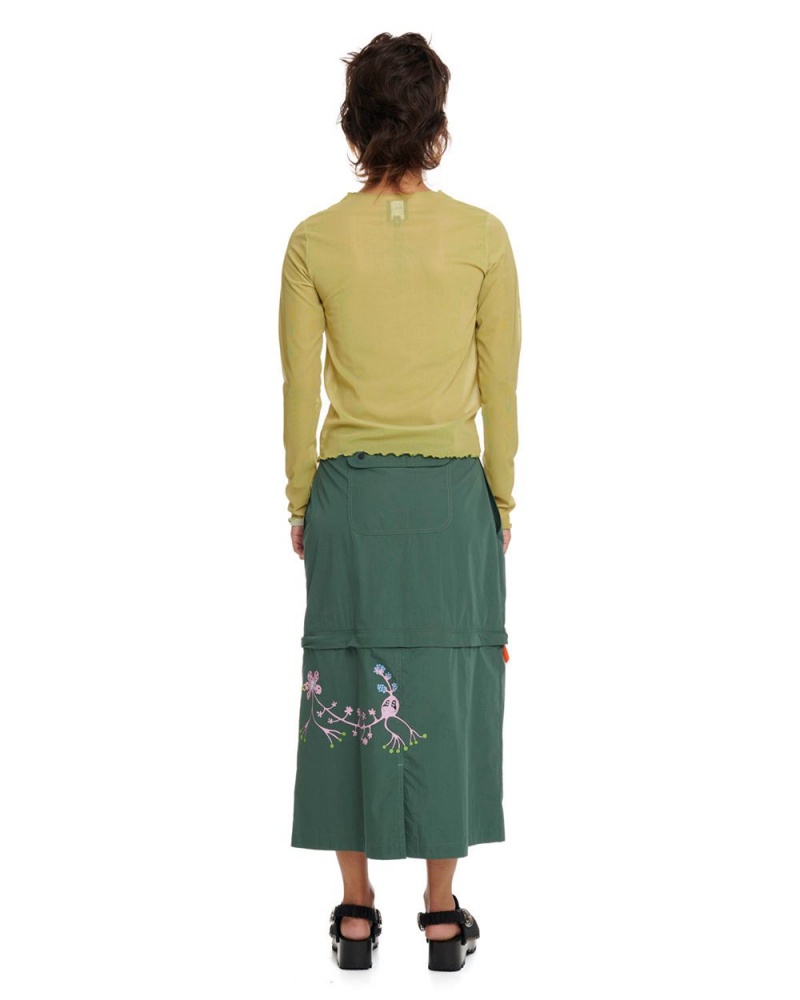 Green Brain Dead Gaspar Convertible Skirt | AU 2109785-HE