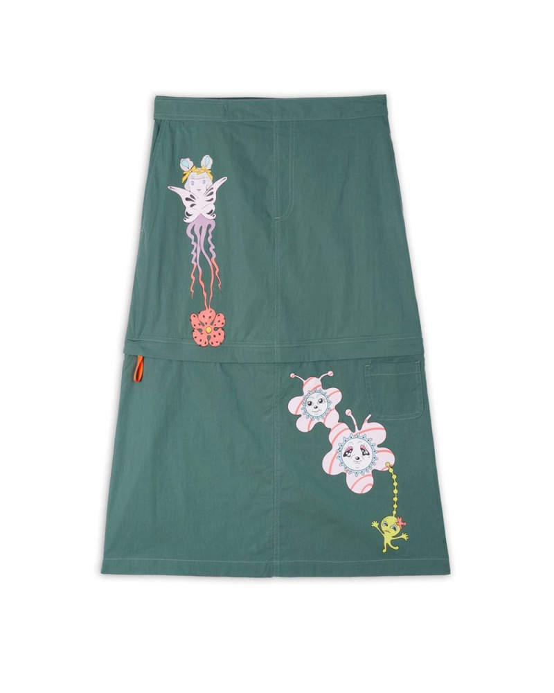 Green Brain Dead Gaspar Convertible Skirt | AU 2109785-HE