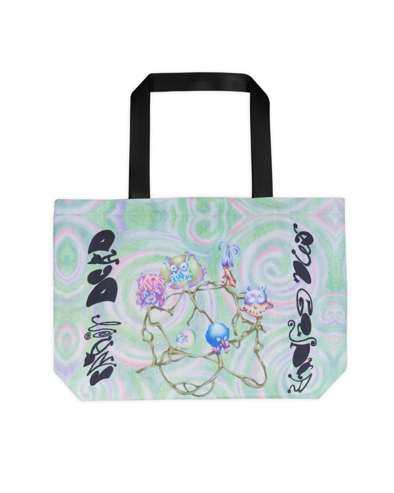 Green Brain Dead Gaspar Twig Friends Tote Bag | AU 6472891-TU