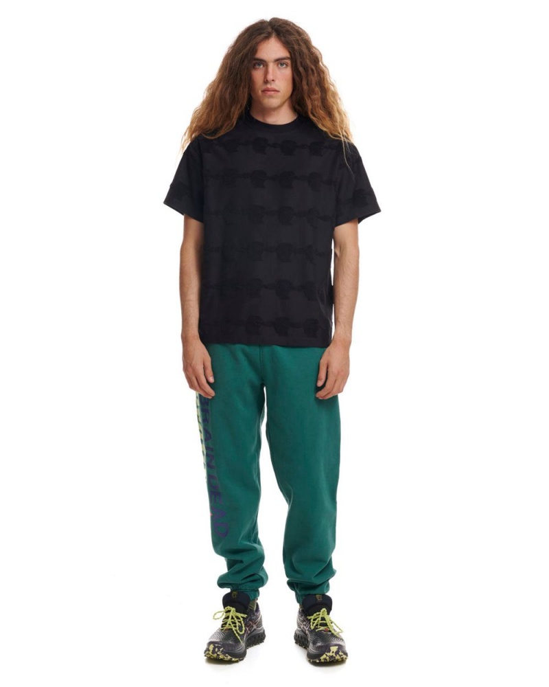 Green Brain Dead Grafix Sweatpant | AU 9645380-HN