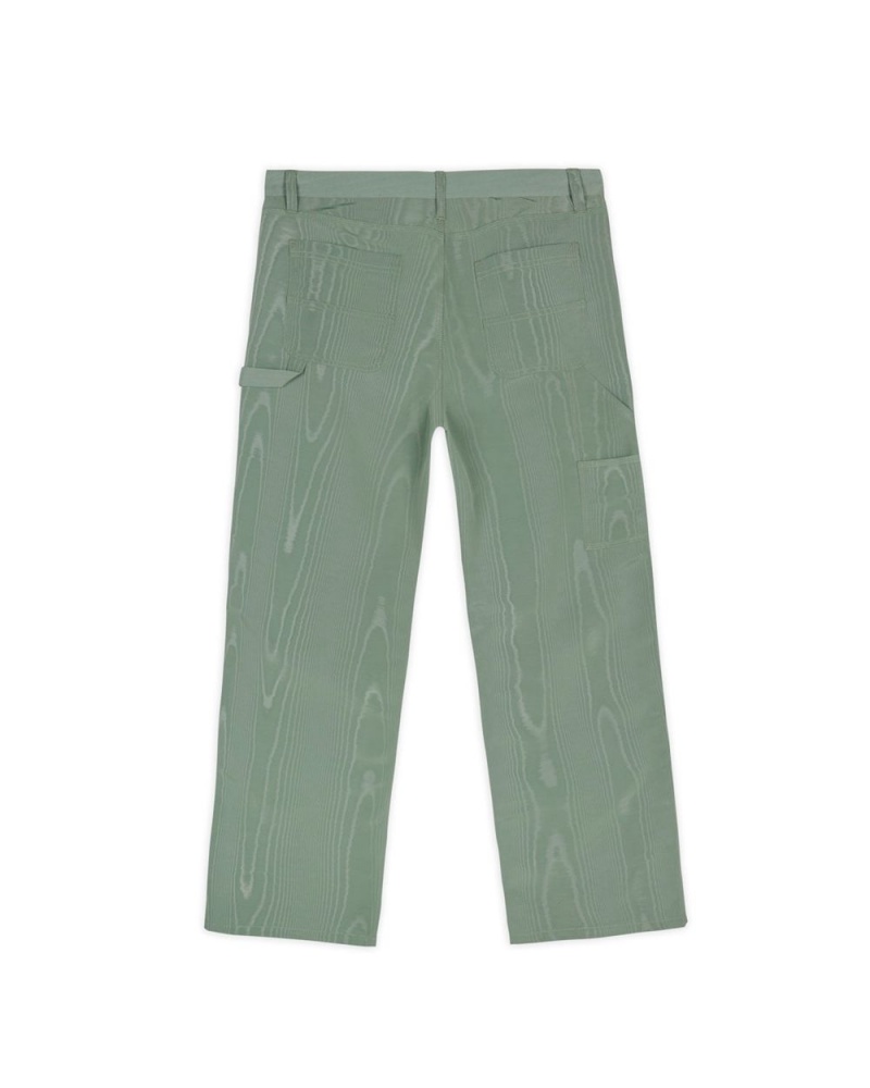 Green Brain Dead Moire Double Knee Utility Pant | AU 4125867-OV