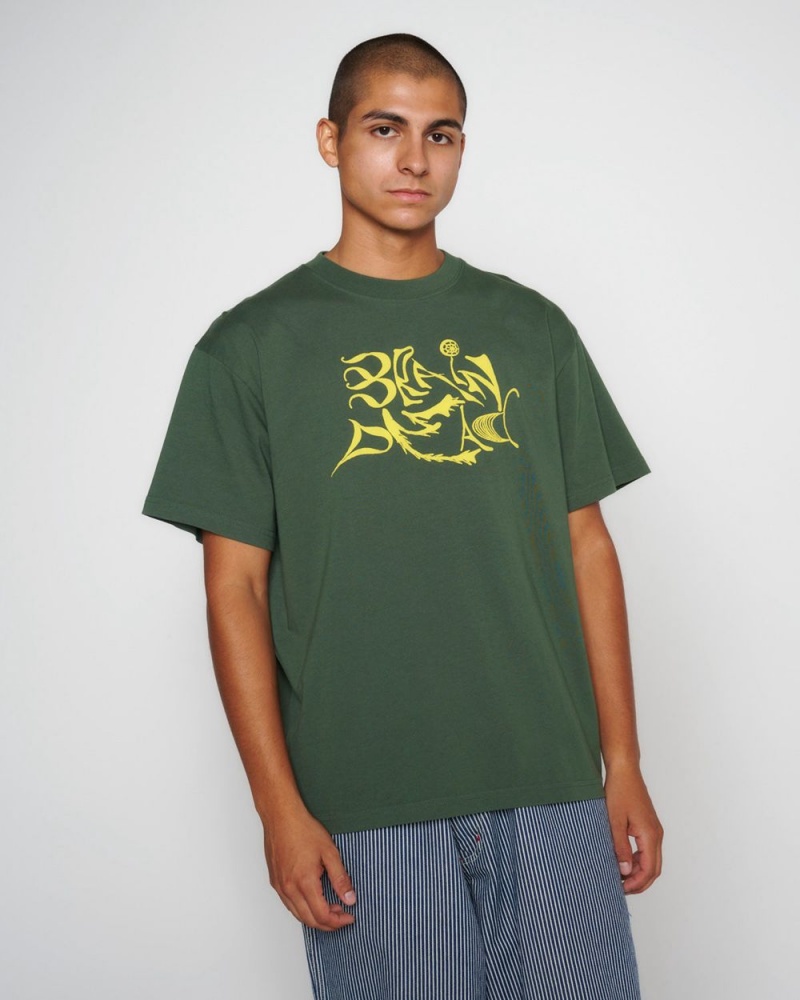 Green Brain Dead New Age T-Shirt | AU 7408215-XR