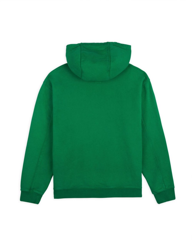 Green Brain Dead Night Facade Hoodie | AU 5760124-FB