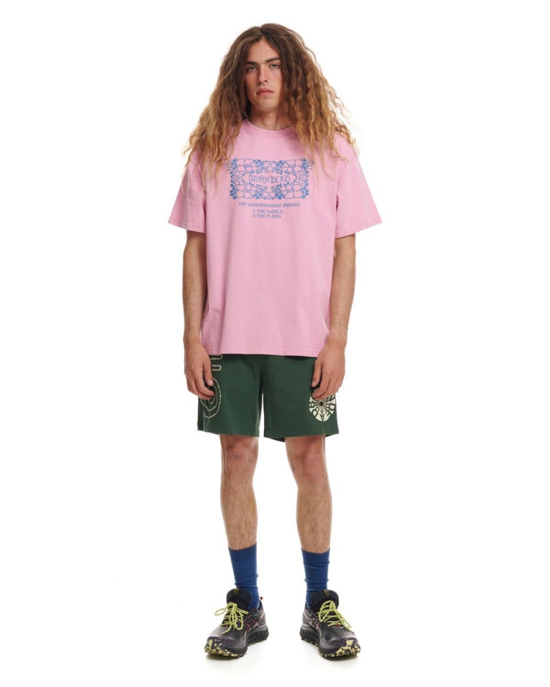 Green Brain Dead No Souls Jersey Shorts | AU 6189573-CQ