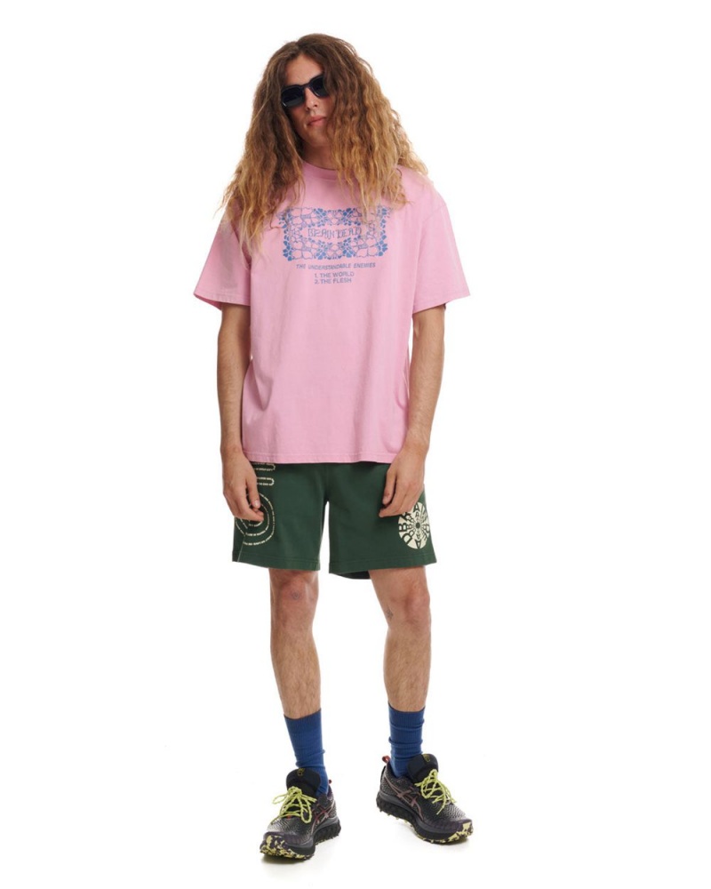 Green Brain Dead No Souls Jersey Shorts | AU 6189573-CQ