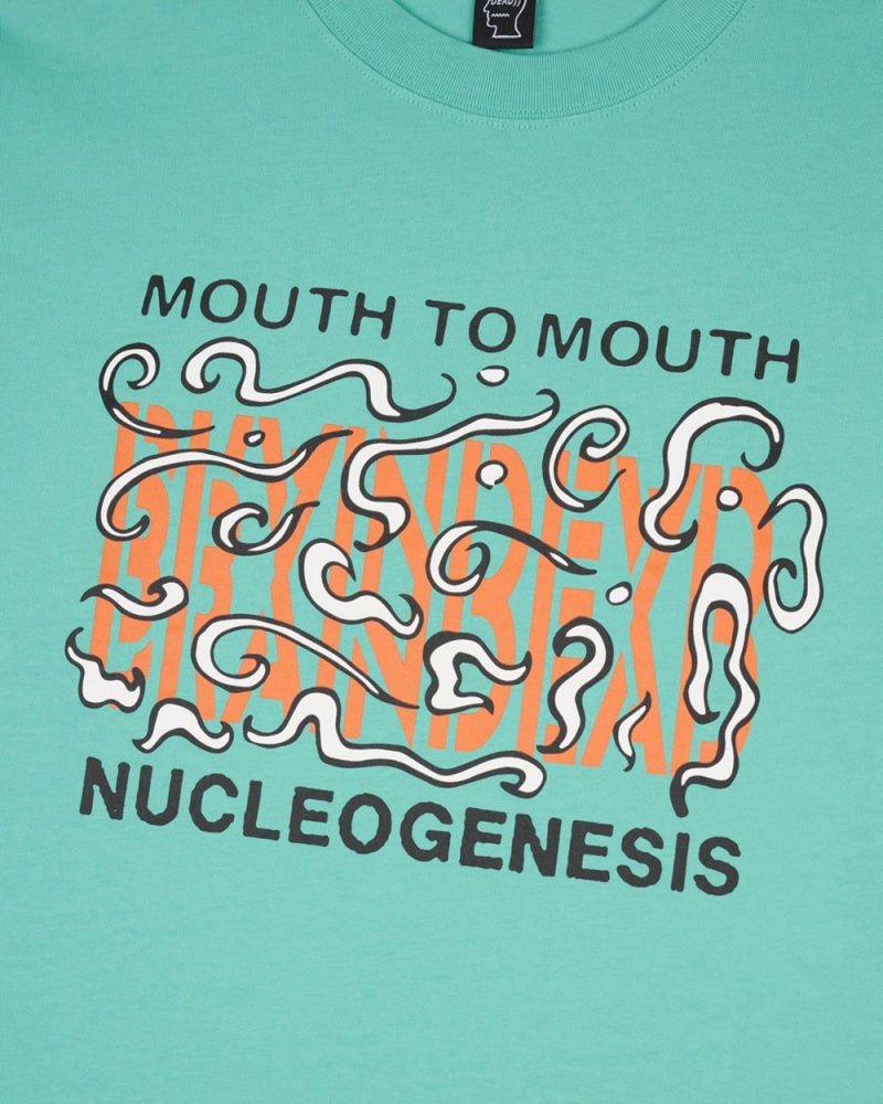 Green Brain Dead Nucleogenesis T-Shirt | AU 4960185-MA