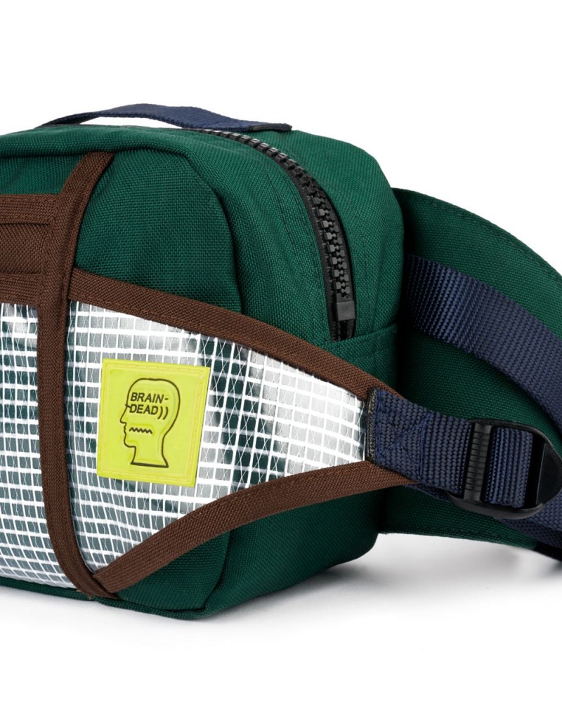 Green Brain Dead Rush Hour Fanny Pack Bag | AU 9136485-AD