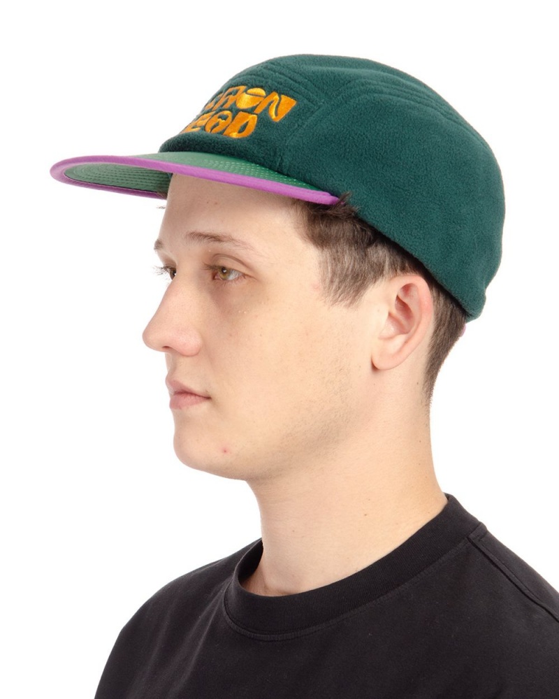 Green Brain Dead Shroomin Polar Fleece Camp Hat | AU 1570869-WG