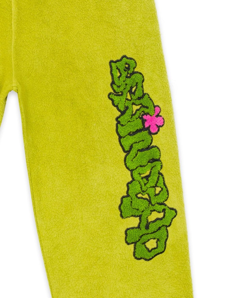 Green Brain Dead Slime Reverse Fleece Sweat Pant | AU 8296147-SI