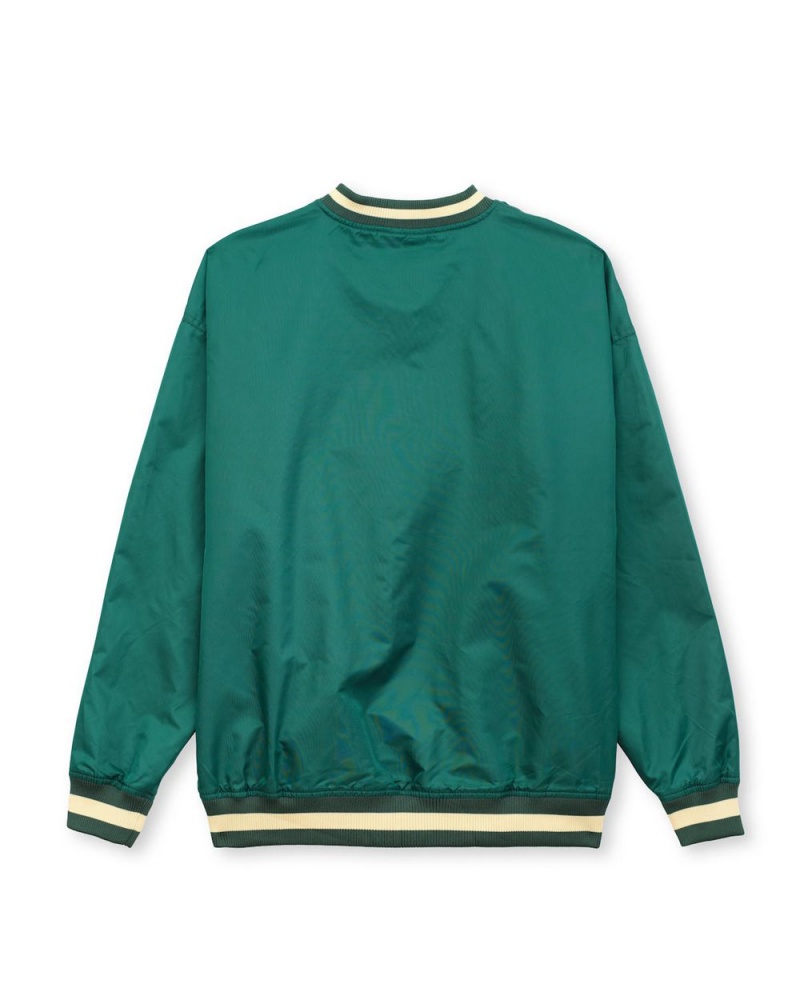 Green Brain Dead Swing Away Pull Over Jacket | AU 6957831-BM