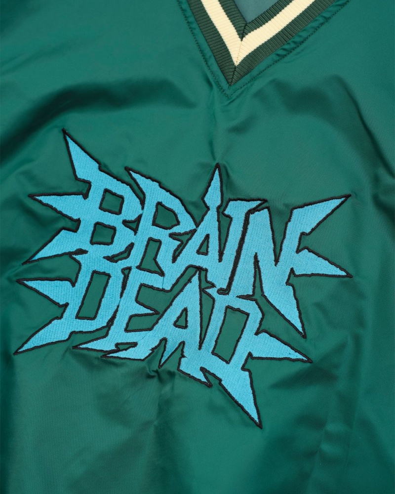 Green Brain Dead Swing Away Pull Over Jacket | AU 6957831-BM