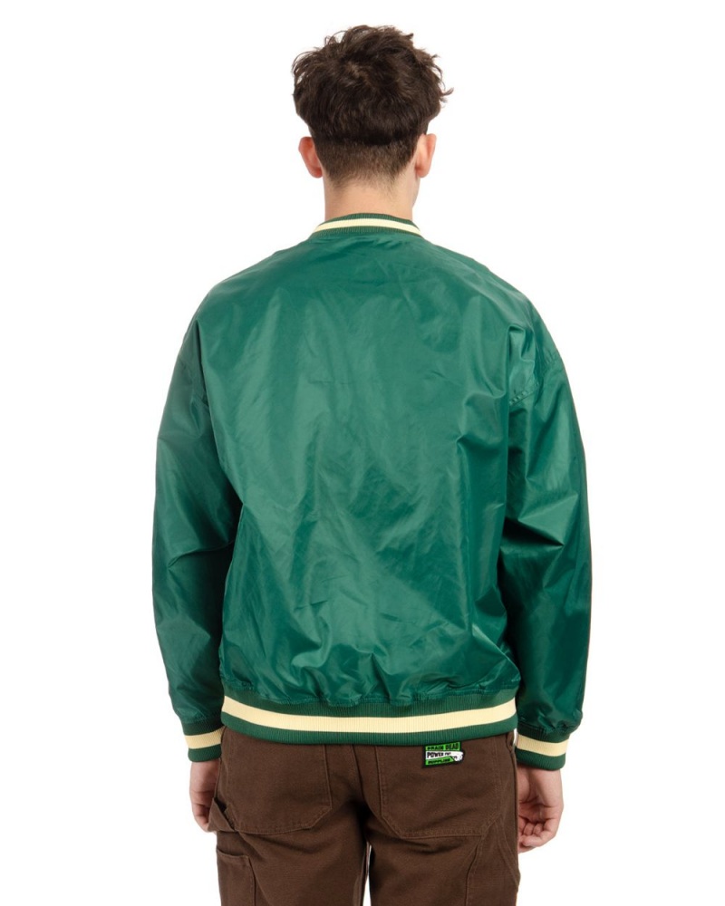 Green Brain Dead Swing Away Pull Over Jacket | AU 6957831-BM