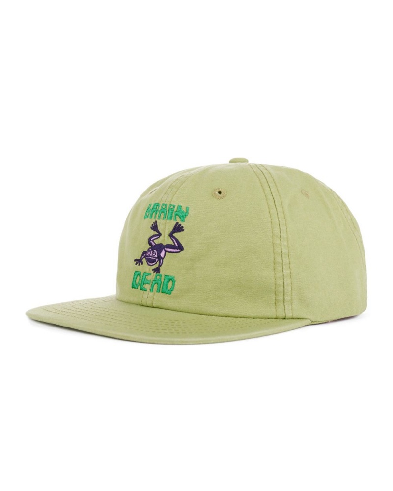 Green Brain Dead Toadman 6 Panel Hat | AU 3021578-ER