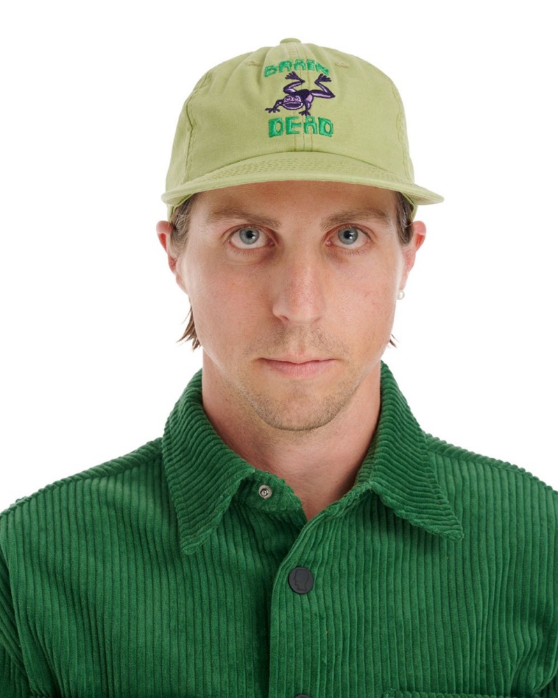 Green Brain Dead Toadman 6 Panel Hat | AU 3021578-ER