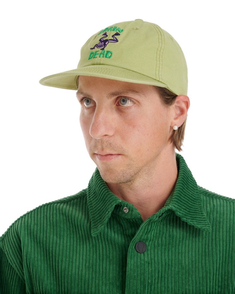 Green Brain Dead Toadman 6 Panel Hat | AU 3021578-ER