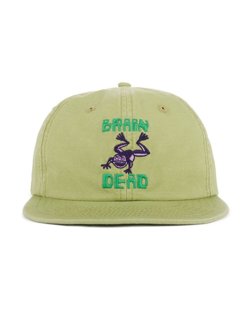 Green Brain Dead Toadman 6 Panel Hat | AU 3021578-ER