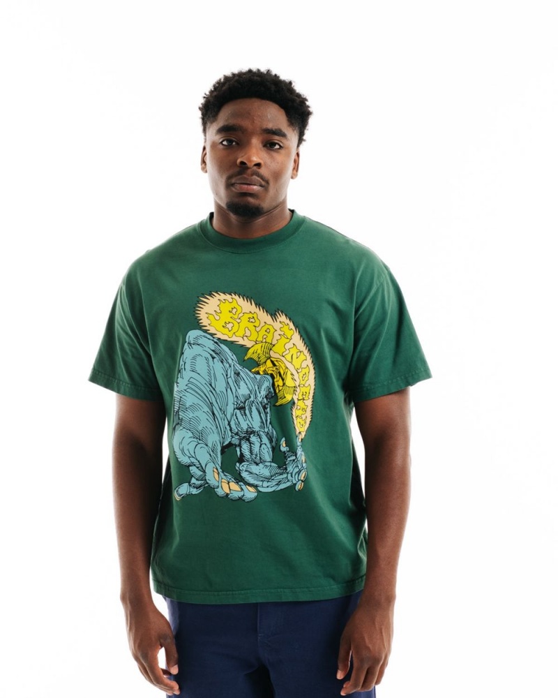 Green Brain Dead Twister T-Shirt | AU 1942875-FY