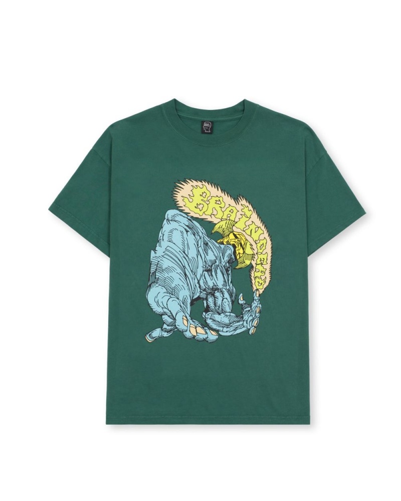 Green Brain Dead Twister T-Shirt | AU 1942875-FY