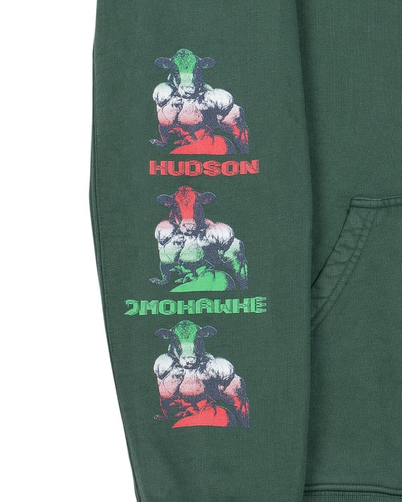 Green Brain Dead X Hudson Mohawke Trilogy Hoodie | AU 0829635-NE