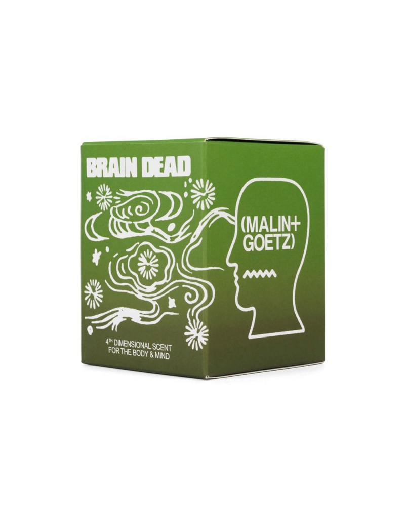 Green Brain Dead X Malin + Goetz Cannabis Candle Homeware | AU 7936405-MT