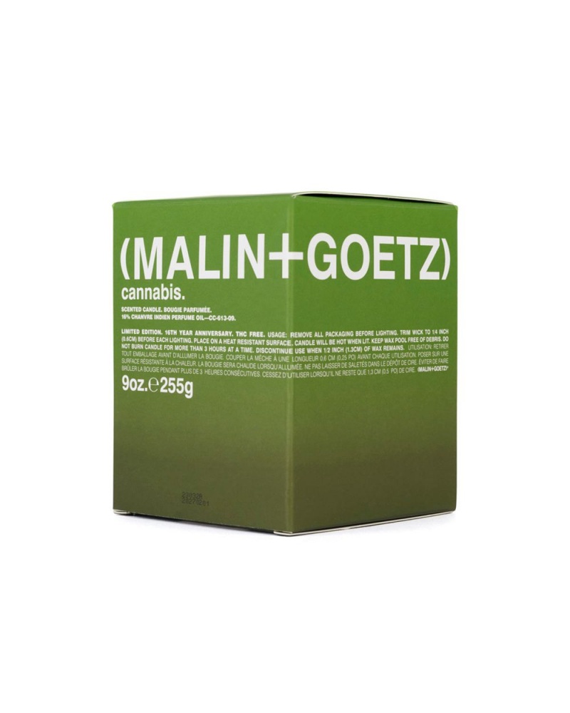 Green Brain Dead X Malin + Goetz Cannabis Candle Homeware | AU 7936405-MT