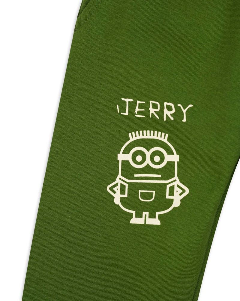 Green Brain Dead X Minions Kids Minions Kevin's Plan Sweatpant | AU 4607521-BG