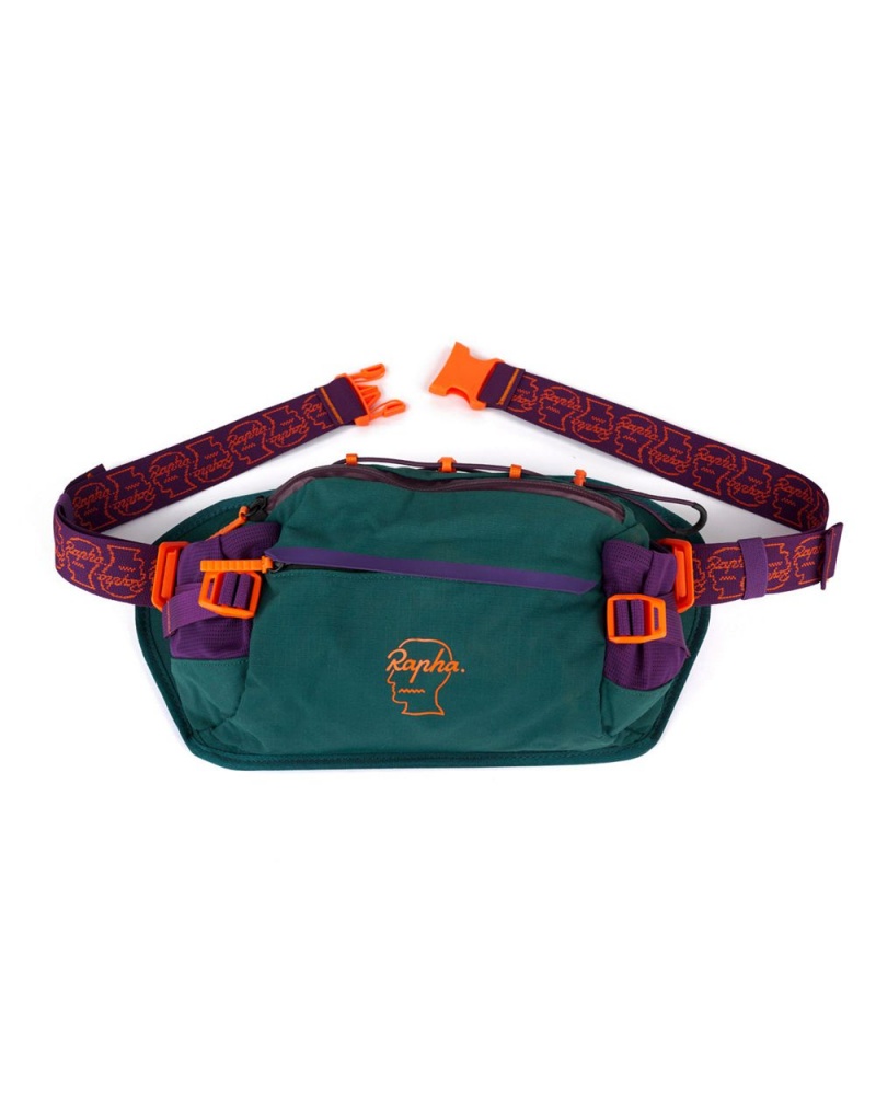 Green Brain Dead X Rapha Trail Hip Pack Bag | AU 2693410-SW