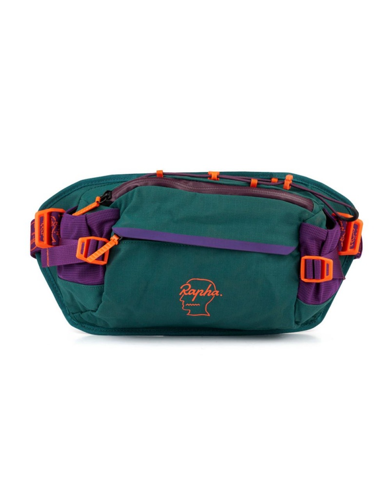 Green Brain Dead X Rapha Trail Hip Pack Bag | AU 2693410-SW