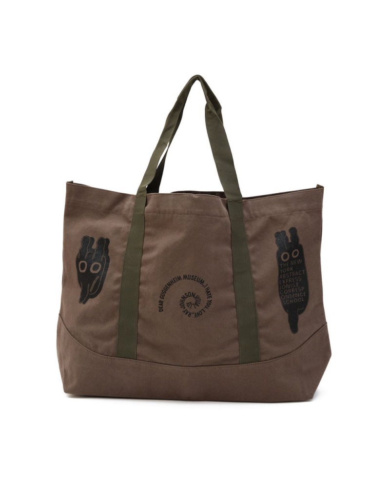 Green Brain Dead X Ray Johnson Carry All Tote Bag | AU 4176950-JY