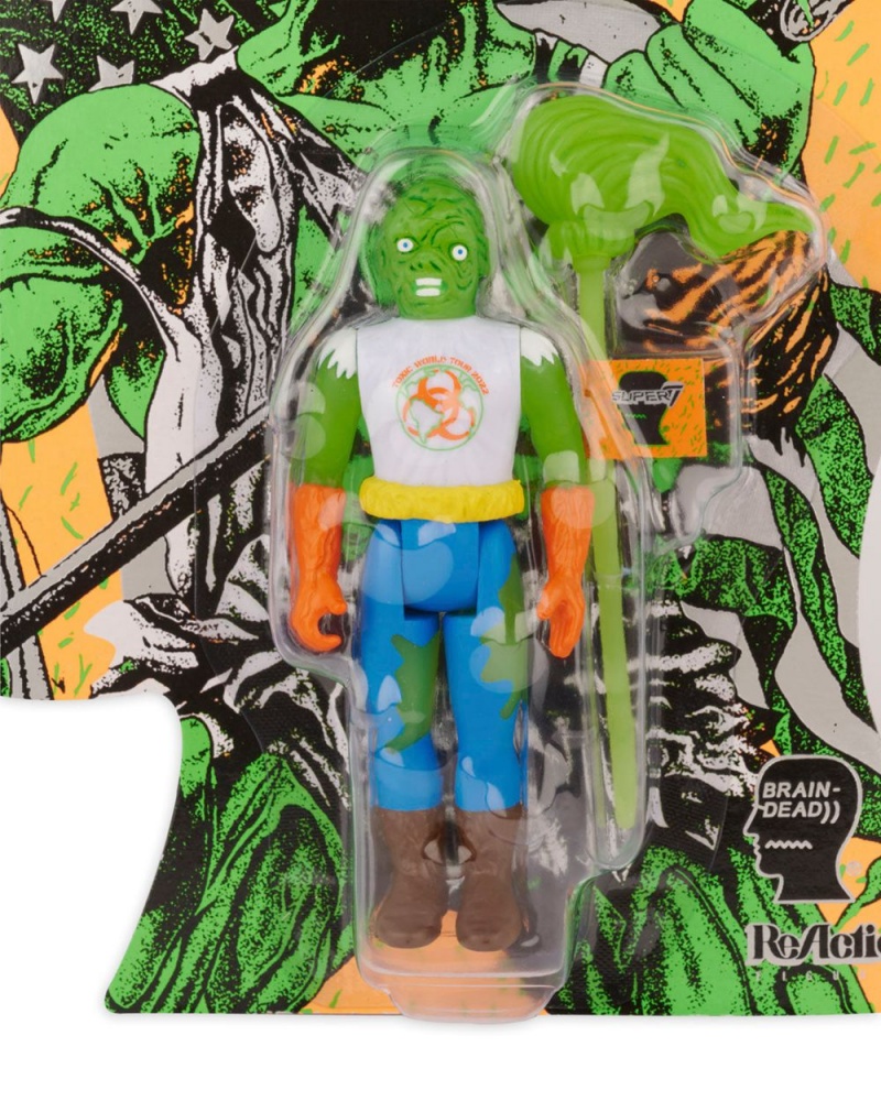 Green Brain Dead X Super7 Re-Action Figure Toy | AU 0728453-HJ