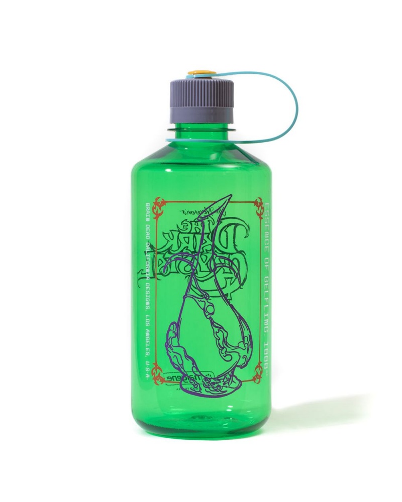 Green Brain Dead X The Dark Crystal Essence Of Gelfling 32oz Nalgene Homeware | AU 5039674-XV