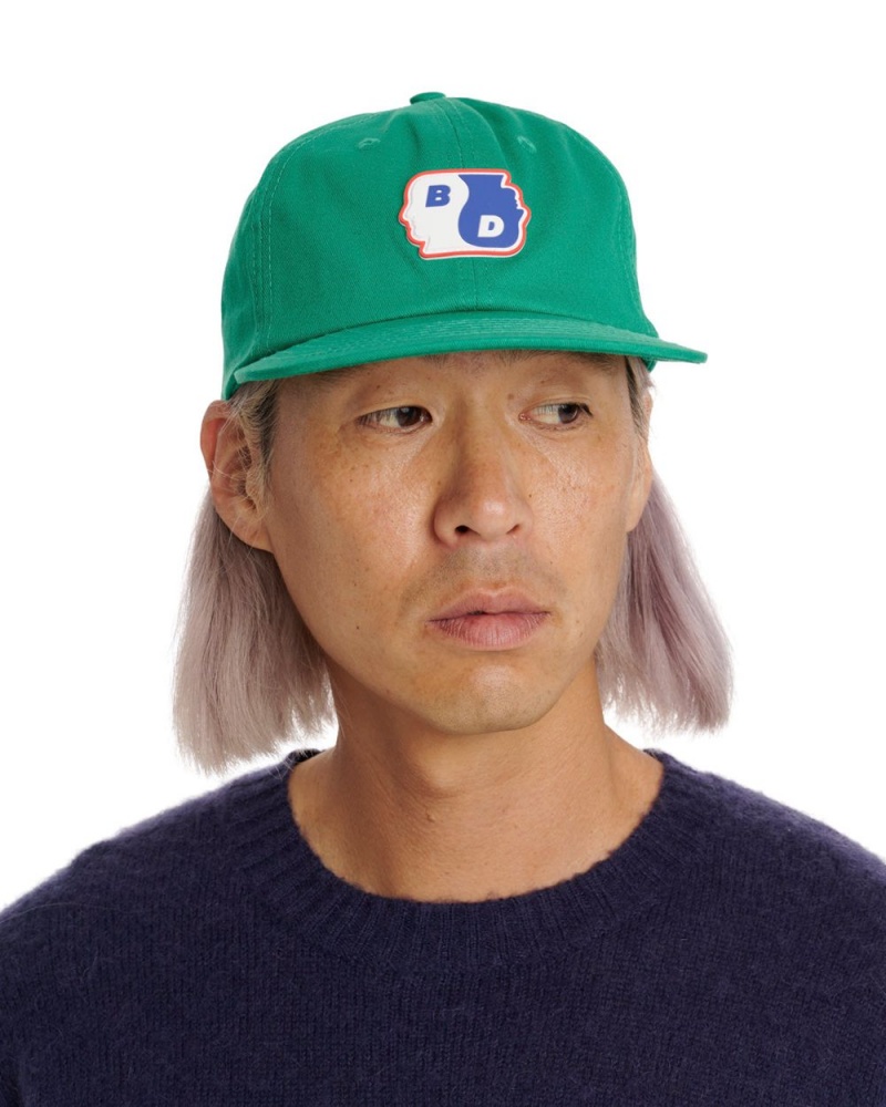 Green Brain Dead Yin Yang Twill 6 Panel Cap | AU 4680259-VX