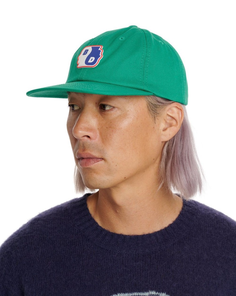 Green Brain Dead Yin Yang Twill 6 Panel Cap | AU 4680259-VX