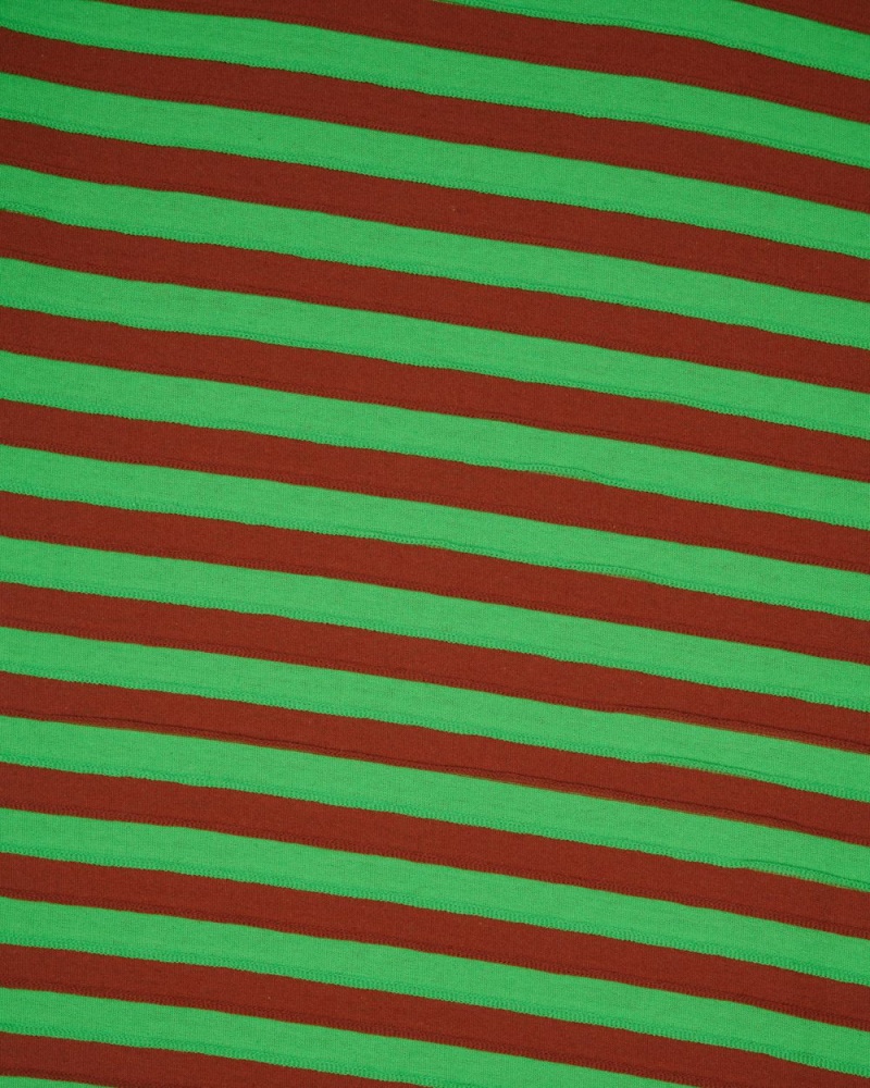 Green Red Brain Dead Denny Blaine Striped T-Shirt | AU 6971235-XE