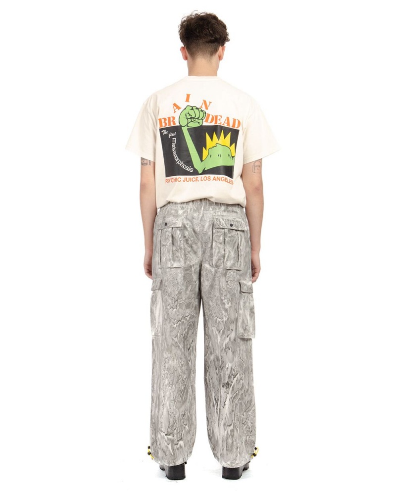 Grey Brain Dead Liquid Dye Flight Pant | AU 8179346-QZ