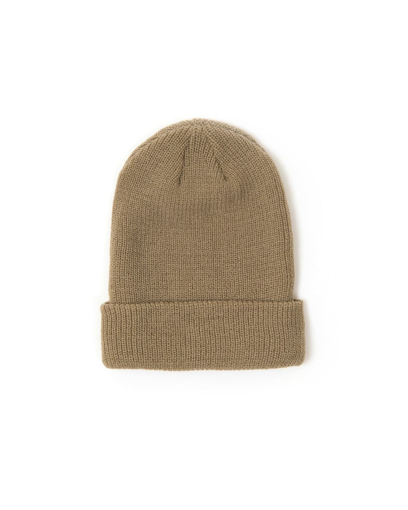 Khaki Brain Dead Brain Eyes Beanie | AU 8523610-PK