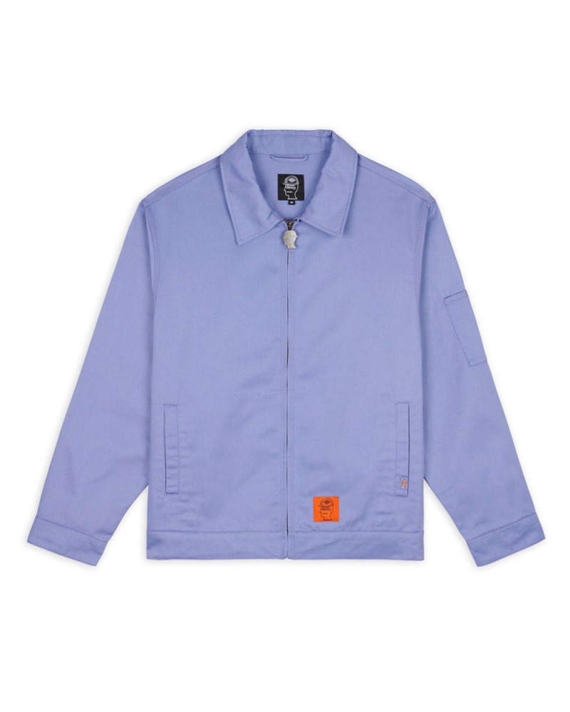 Lavender Brain Dead Dickies Garment Dyed Eisenhower Jacket | AU 9673045-UJ