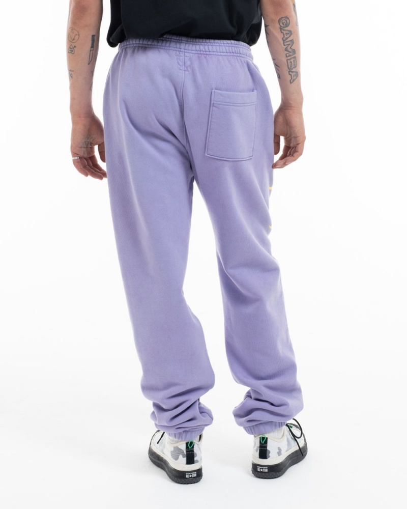 Lavender Brain Dead Stone Age Sweat Pant | AU 3980756-JO