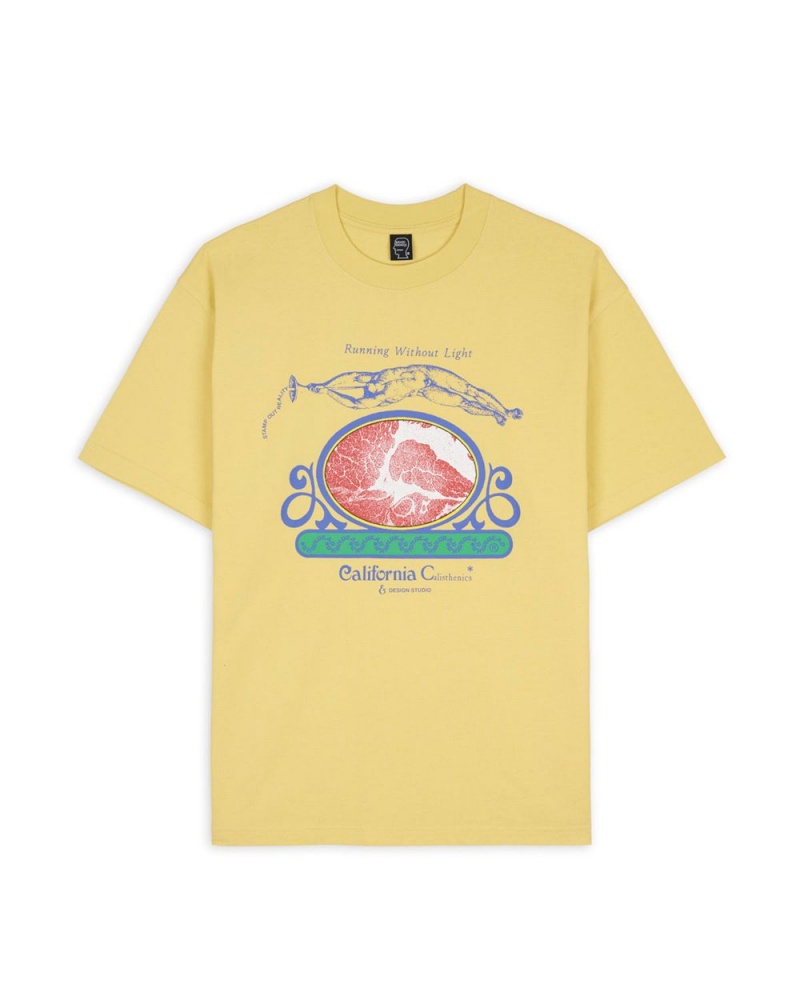 Lemon Brain Dead Calisthenics T-Shirt | AU 1506398-SH