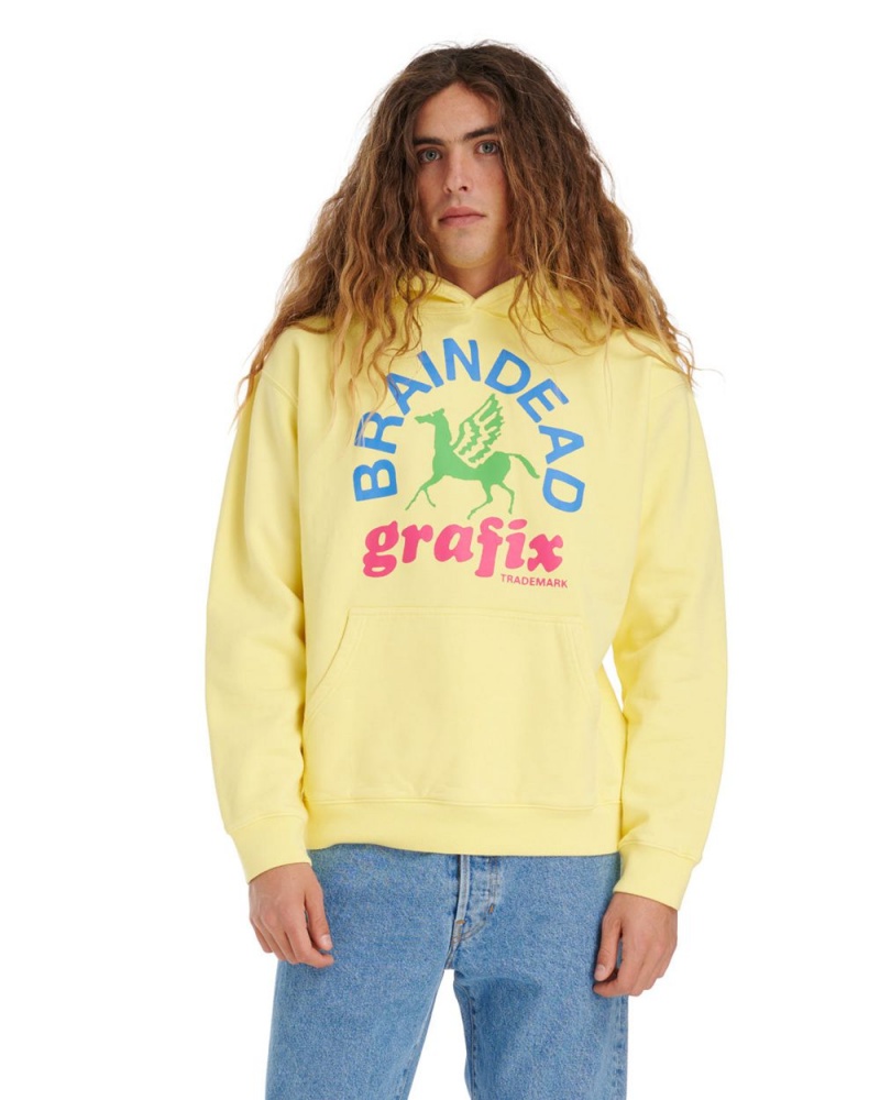 Lemon Brain Dead Grafix Hoodie | AU 0132674-TB