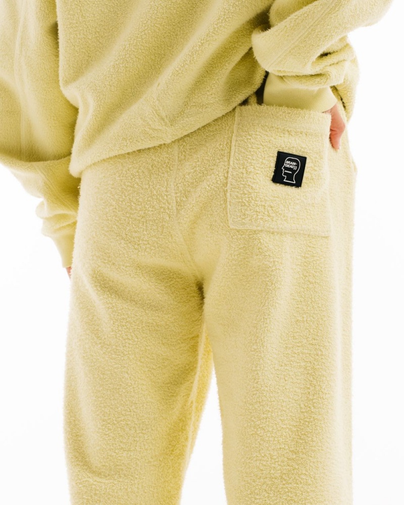 Lemon Brain Dead Reverse Fleece SweatW/Pvc Pant | AU 3506948-LQ