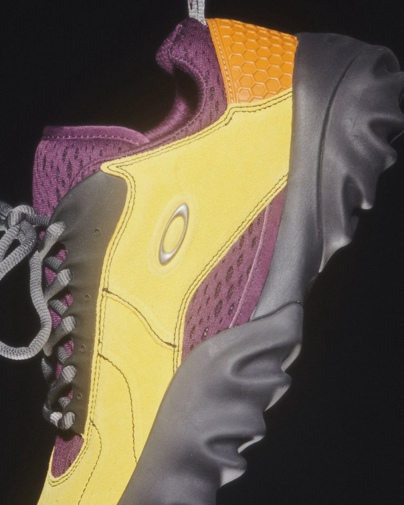 Lemon Purple Brain Dead X Oakley Factory Team Chop Saw Shoes | AU 2847360-QG