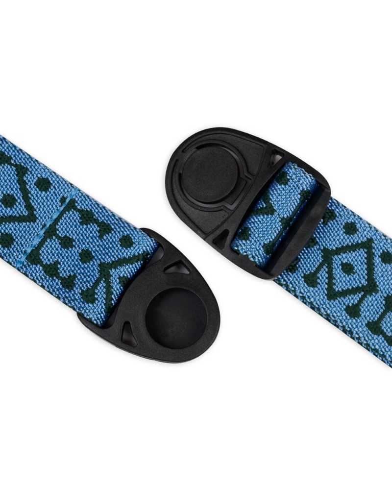 Light Blue Brain Dead Frogger Woven Belt | AU 0923754-YA