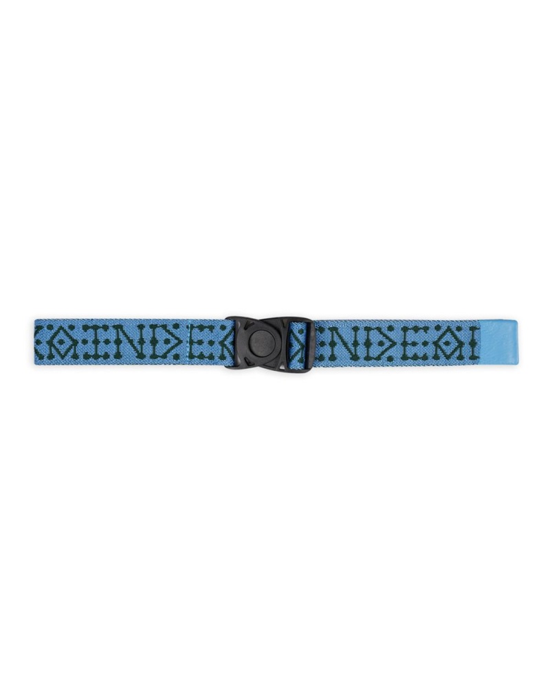 Light Blue Brain Dead Frogger Woven Belt | AU 0923754-YA