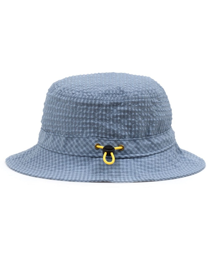 Light Blue Brain Dead Seersucker Bucket Hat | AU 9861423-UI