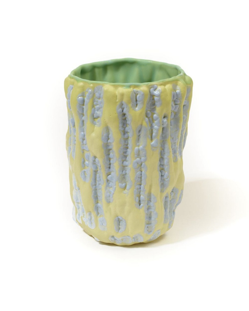 Light Green Brain Dead Joey Watson Hyphae Ceramic Tumble Homeware | AU 9862475-JI