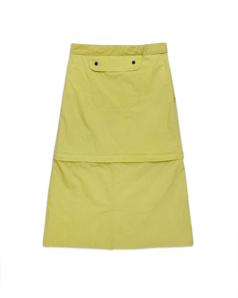 Light Green Brain Dead Washed Out Convertible Skirt | AU 6543012-AR