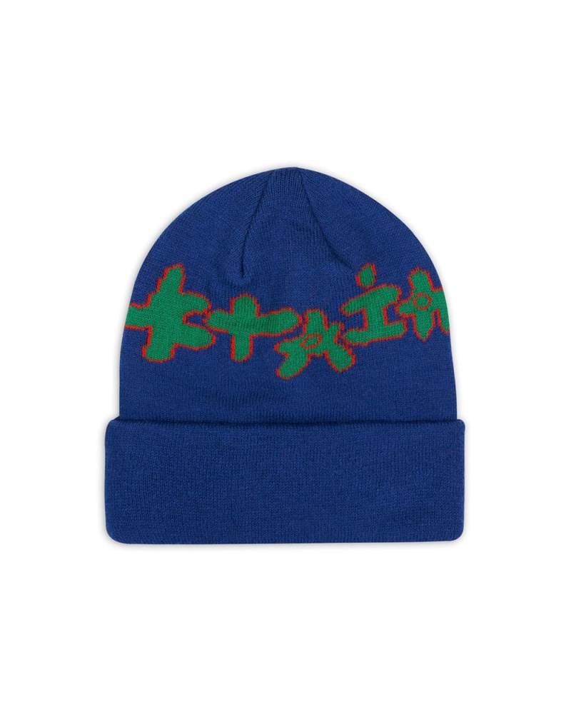 Navy Brain Dead Amoeba Wool Beanie | AU 5173462-CT