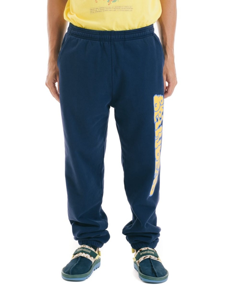 Navy Brain Dead Bubble Sweat Pant | AU 1597834-ZI