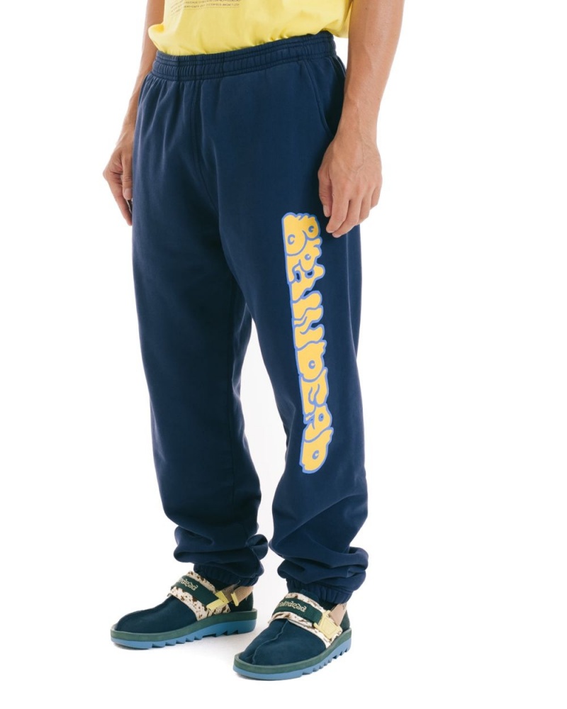 Navy Brain Dead Bubble Sweat Pant | AU 1597834-ZI